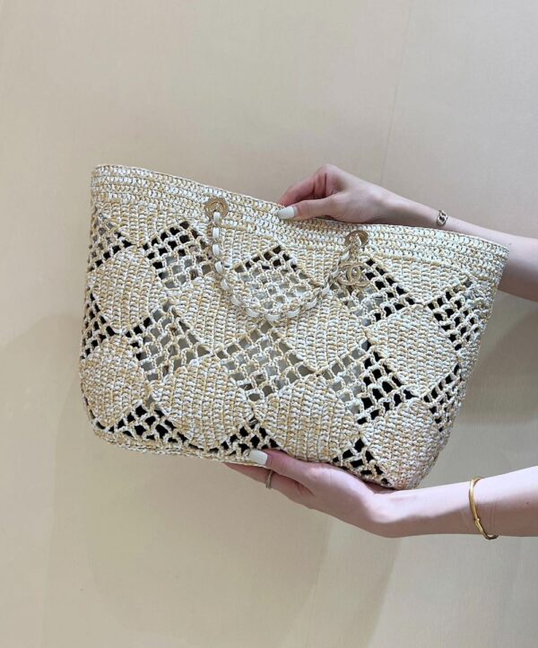 Chanel Bag 24 Cocobeach AS4714 AS4576 White
