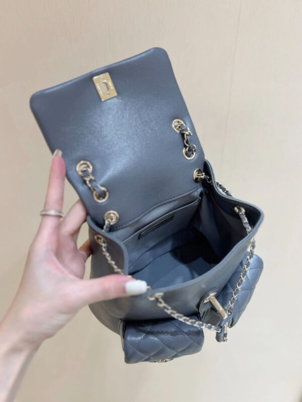 Chanel Bag Duma 24A  3787 3860 Grey