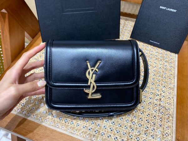 YSL Bag Solferino Box  634306 Black