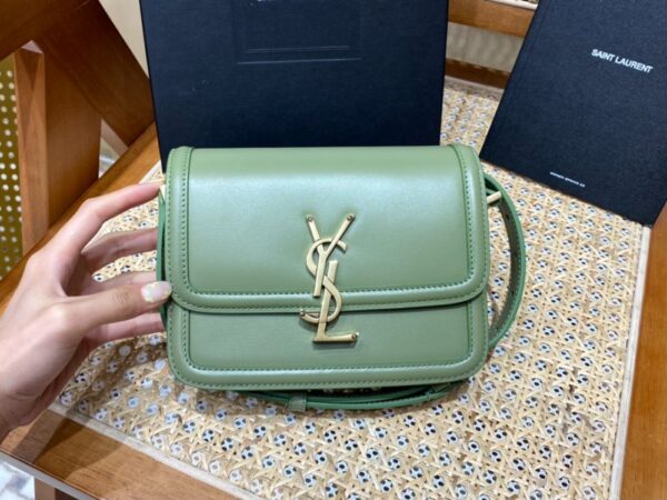 YSL Bag Solferino Box  634306 Green