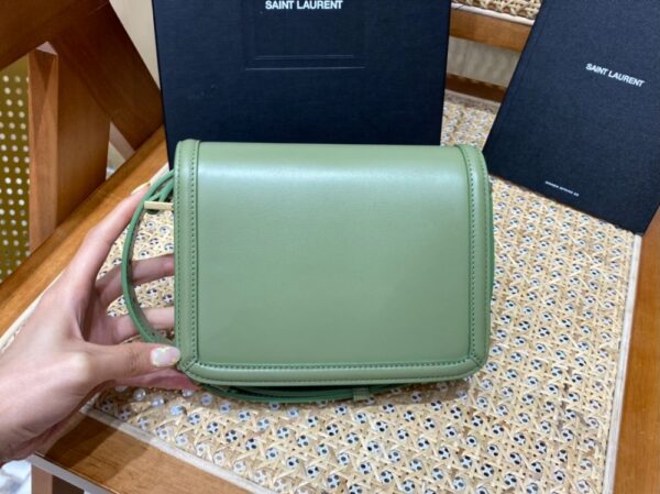 YSL Bag Solferino Box  634306 Green