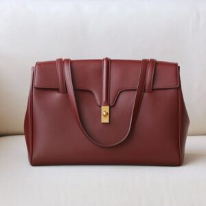 Celine Bag soft 16 Wine Red
