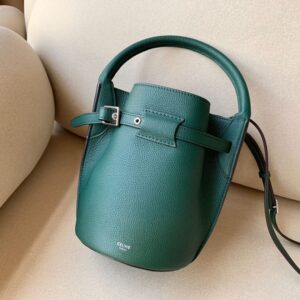 Celine Bag Bigbag bucket nano 21.5cm Green