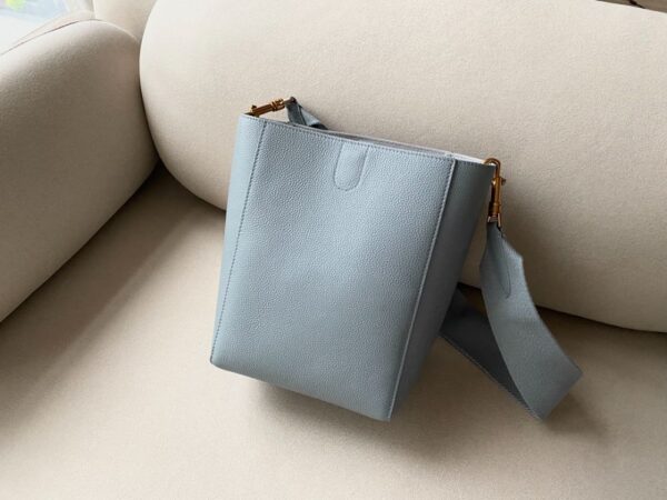 Celine Bag SANGLE BUCKET Grey Blue