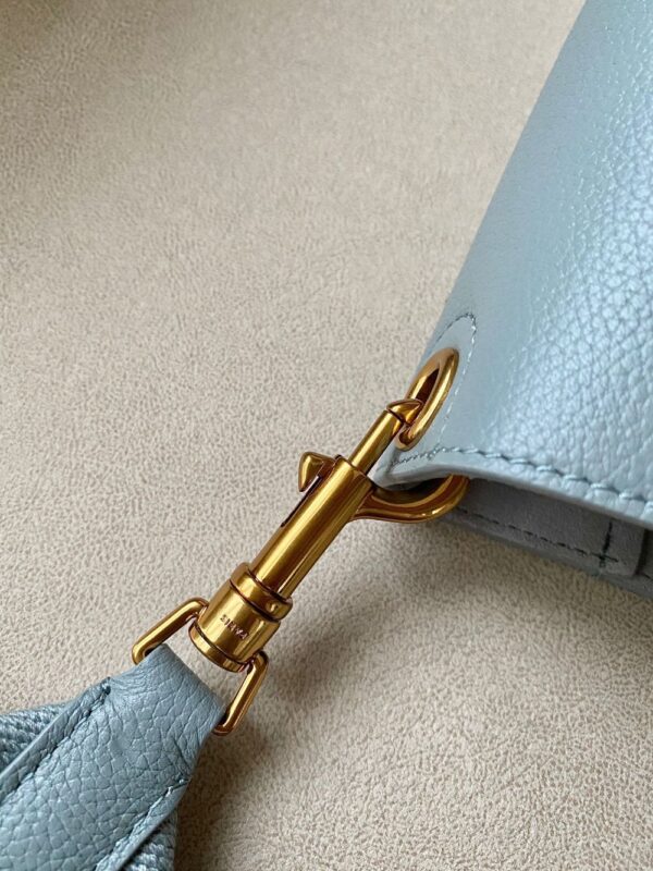 Celine Bag SANGLE BUCKET Grey Blue