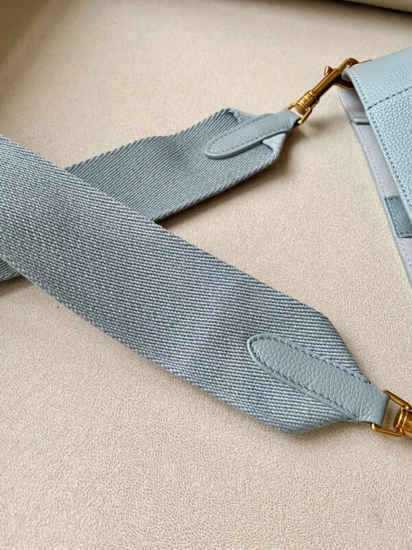 Celine Bag SANGLE BUCKET Grey Blue