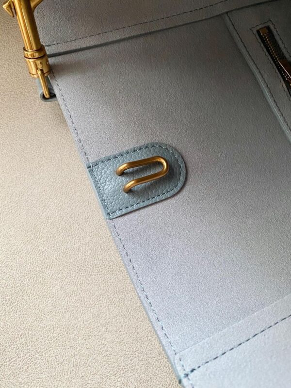 Celine Bag SANGLE BUCKET Grey Blue