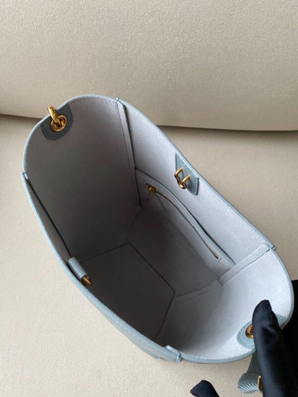 Celine Bag SANGLE BUCKET Grey Blue
