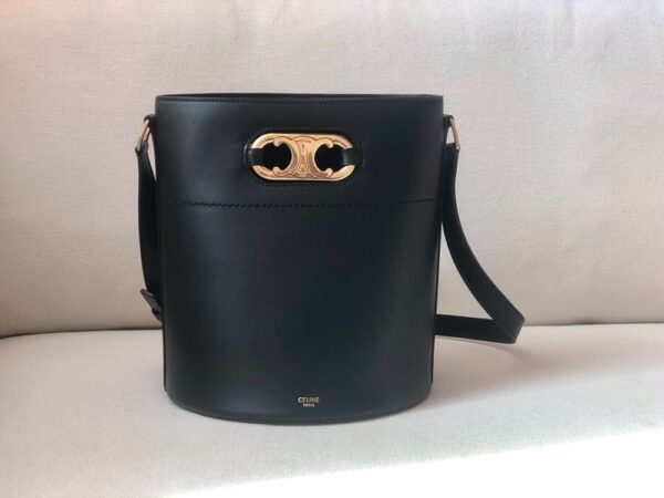 Celine Bag BUCKET MAILLON TRIOMPHE 16 Black