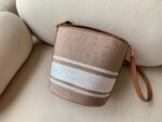 Celine Bag BUCKET 16 Linen Jacquard