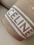 Celine Bag BUCKET 16 Linen Jacquard