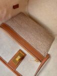Celine Bag BUCKET 16 Linen Jacquard