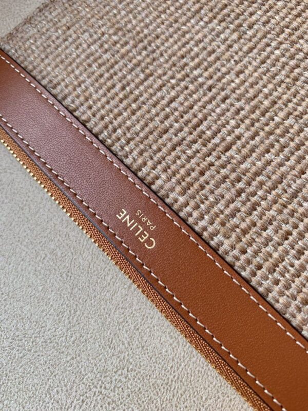 Celine Bag BUCKET 16 Linen Jacquard