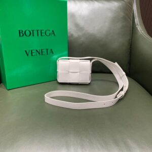 Bottega Veneta  Mini Cassette 666688 White