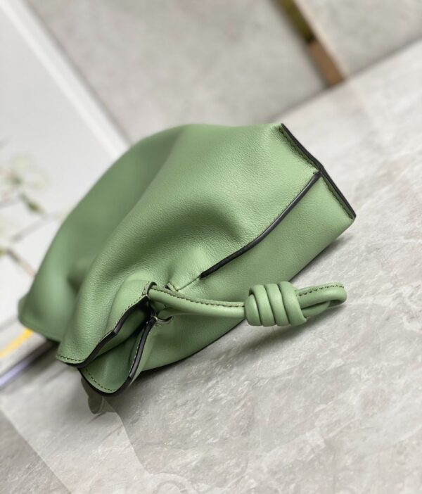 Loewe Bag Flamenco 23.9*18*9cm Green