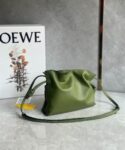 Loewe Bag Flamenco 23.9*18*9cm Green