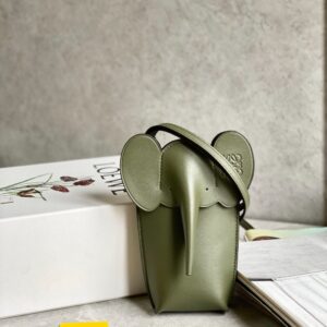 Loewe Bag Elephant Bag  19*10*16cm Green