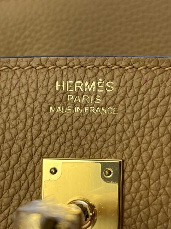 Hermes Bag Kelly 25cm*20cm*13cm Yellow