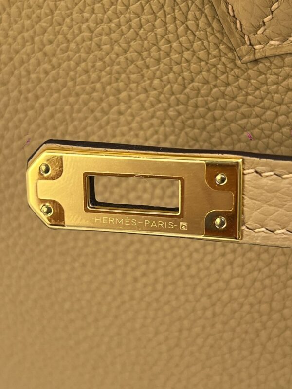 Hermes Bag Kelly 25cm*20cm*13cm Yellow