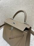 Hermes Bag Kelly 25cm*9.5cm*27cm Deep Grey