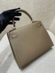 Hermes Bag Kelly 25cm*9.5cm*27cm Deep Grey