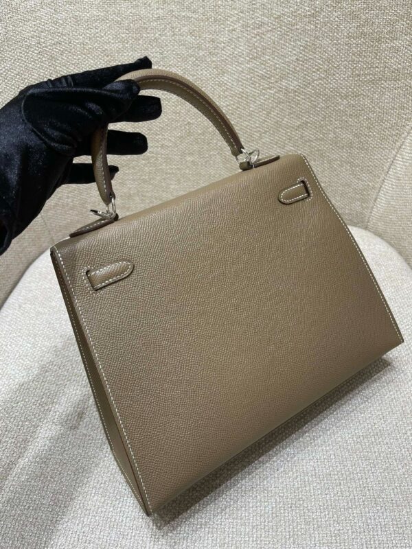 Hermes Bag Kelly 25cm*9.5cm*27cm Deep Grey