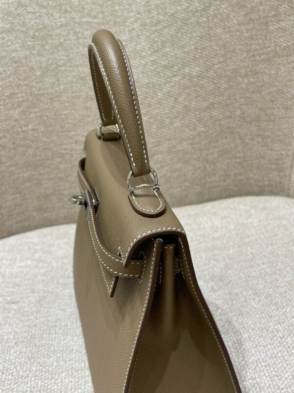 Hermes Bag Kelly 25cm*9.5cm*27cm Deep Grey