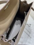 Hermes Bag Kelly 25cm*9.5cm*27cm Deep Grey