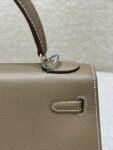 Hermes Bag Kelly 25cm*9.5cm*27cm Deep Grey