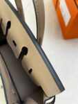 Hermes Bag Birkin 25cm*20cm*13cm Khaki Grey