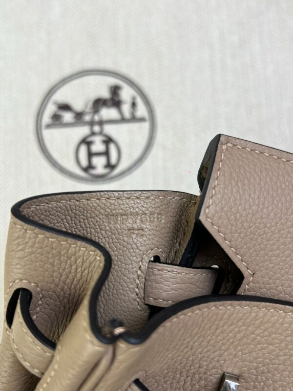 Hermes Bag Birkin 25cm*20cm*13cm Khaki Grey