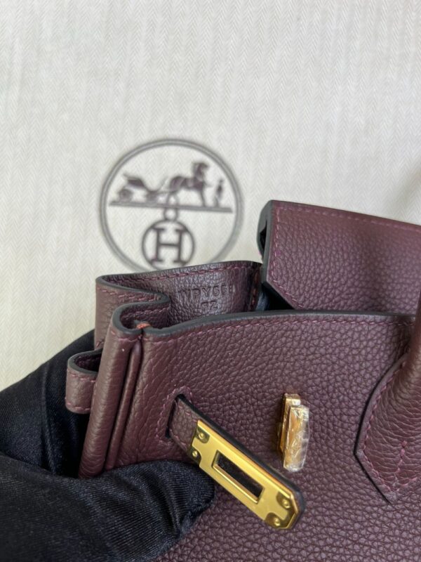 Hermes Bag Birkin  25cm*20cm*13cm Deep Red