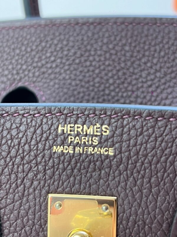Hermes Bag Birkin  25cm*20cm*13cm Deep Red