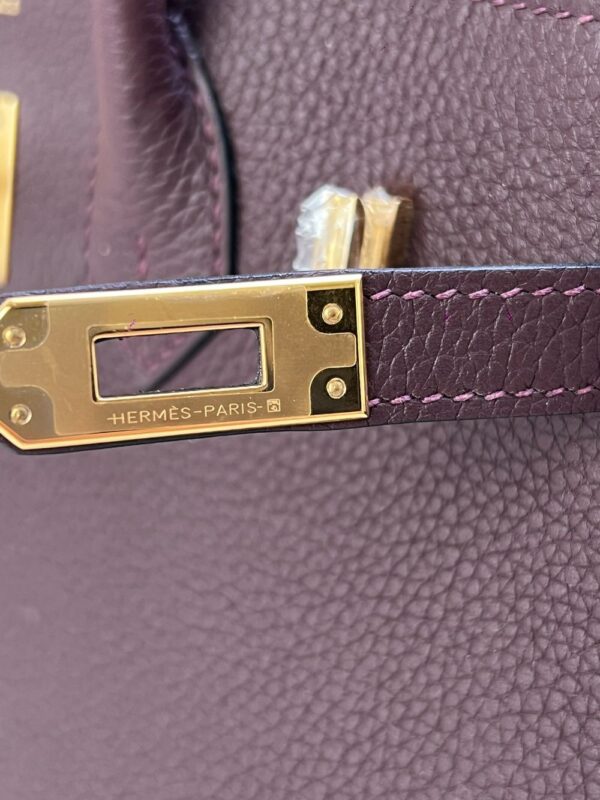 Hermes Bag Birkin  25cm*20cm*13cm Deep Red