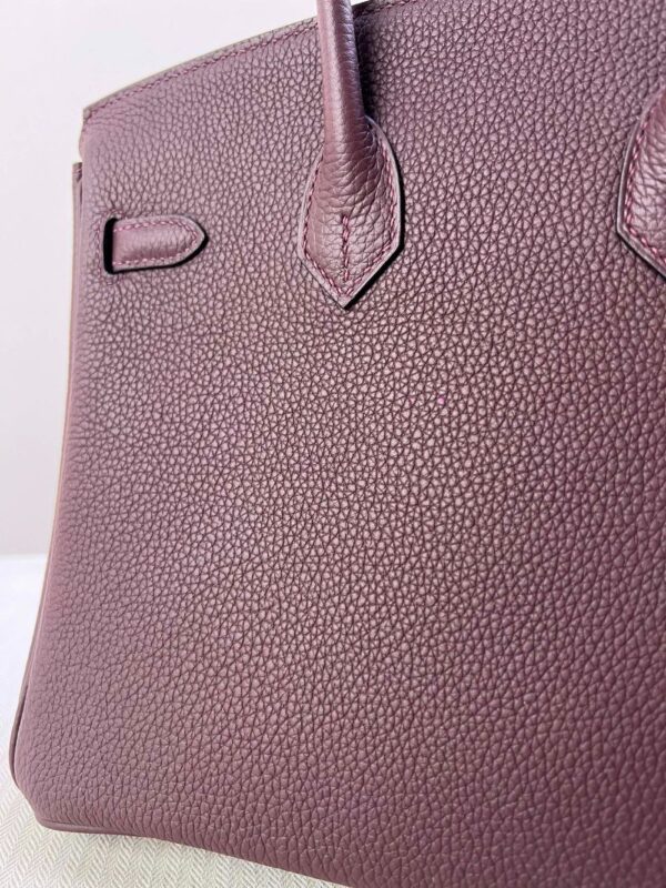 Hermes Bag Birkin  25cm*20cm*13cm Deep Red
