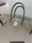 Hermes Bag Kelly  25cm*20cm*13cm Deep Grey