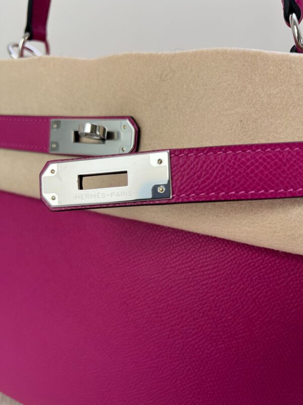 Hermes Bag Kelly Dance  25cm*20cm*13cm Deep Purple
