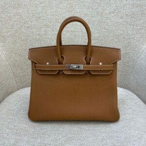 Hermes Bag  Birkin25 Brown 25cm*20cm*13cm