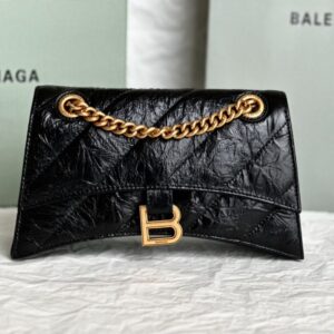 Balenciaga Bag Crush 22ss  151 Black Embroidery Thread
