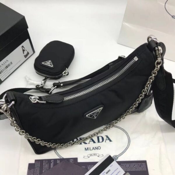 Prada Bag Nylon Hobo  1BH204