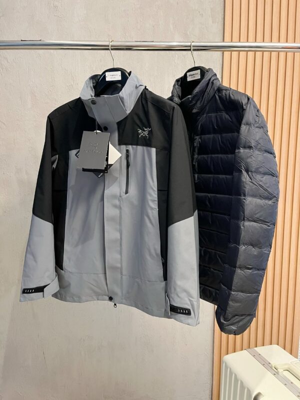 ARC'TERYX Down Jacket 24ss Black Grey