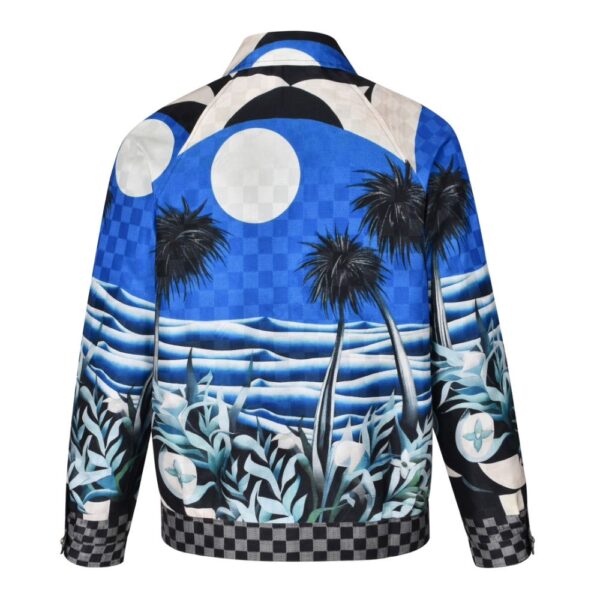 Louis Vuitton 24Fw Seaview Coconut Tree Zip-Up Jacket