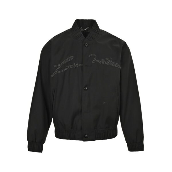Louis Vuitton Baseball flight jacket Black