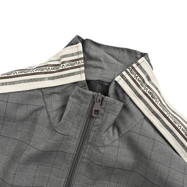 Louis Vuitton Damier Wool Check Web Waist Jacket