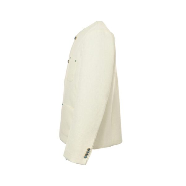 Louis Vuitton 24ss White Turquoise Jacket