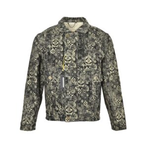 Louis Vuitton Vintage floral denim jacket