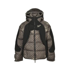 Louis Vuitton Warm down jacket with printed monogram