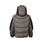 Louis Vuitton Warm down jacket with printed monogram