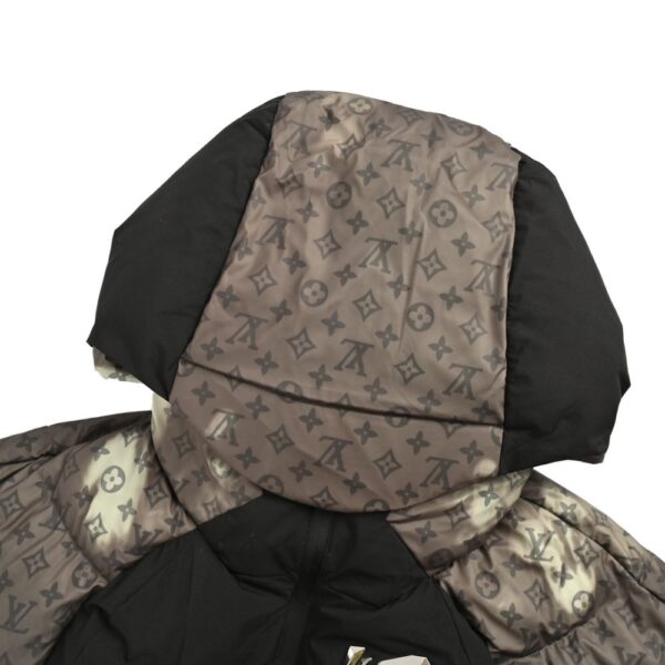 Louis Vuitton Warm down jacket with printed monogram