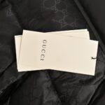 Gucci  20Fw Double G Jacquard Webbing Reflective Down Jacket